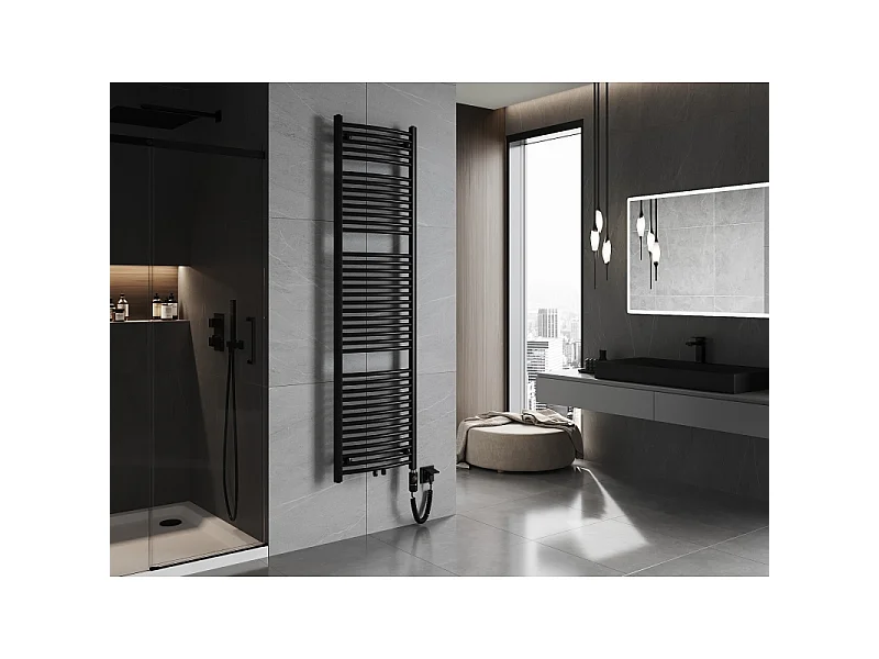 Mexen Ares električni radiator 1800 x 500 mm, 900 W, črna - W102-1800-500-2900-70