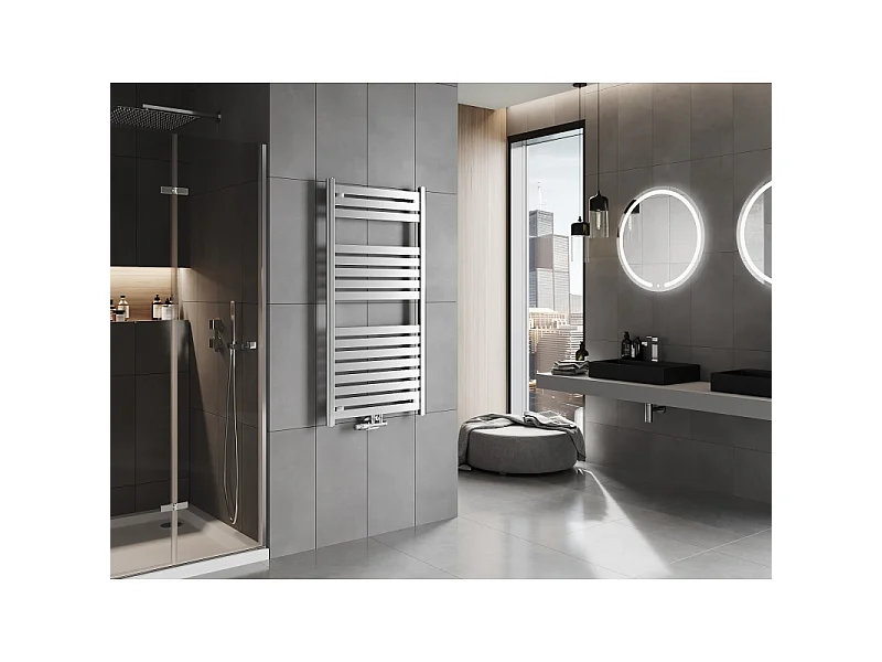 Mexen Uran radiateur de salle de bain 1200 x 600 mm, 492 W, chrome - W105-1200-600-00-01