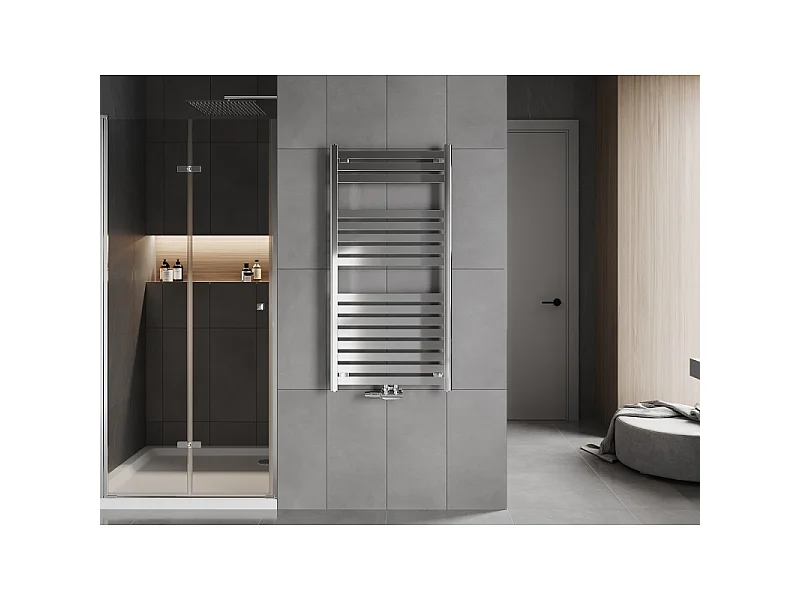 Mexen Uran radiateur de salle de bain 1200 x 600 mm, 492 W, chrome - W105-1200-600-00-01