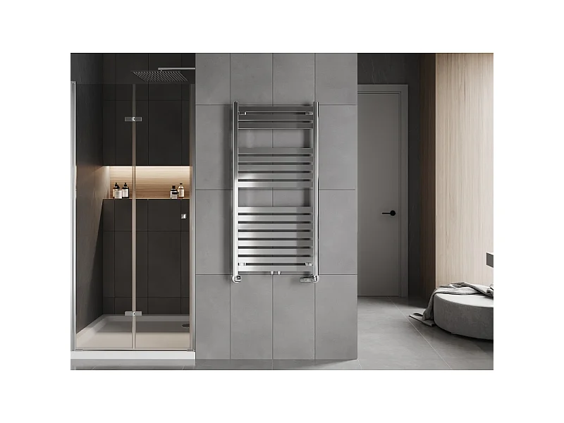 Mexen Uran radiateur de salle de bain 1200 x 600 mm, 492 W, chrome - W105-1200-600-00-01