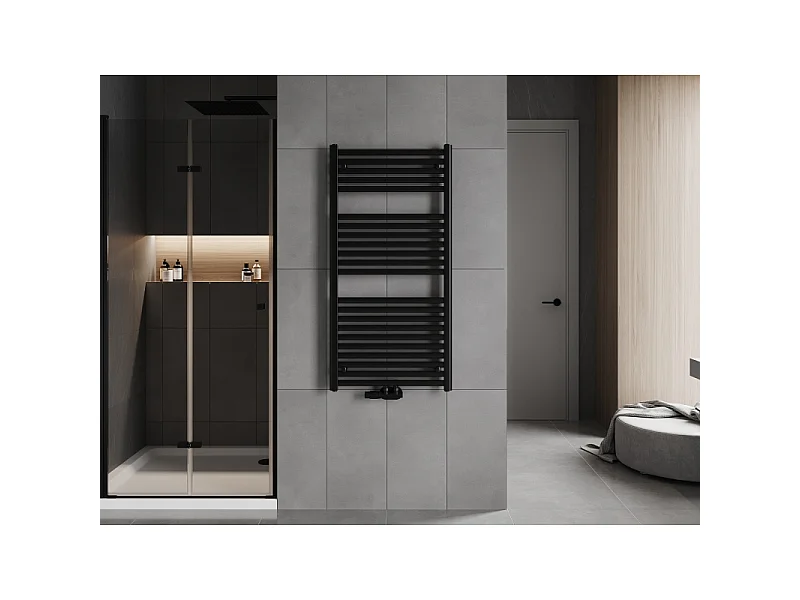 Mexen Hades radiador de casa de banho 1200 x 600 mm, 667 W, preto - W104-1200-600-00-70