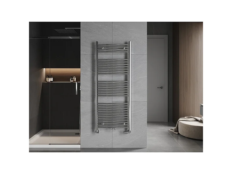 Mexen Ares radiador de casa de banho 1500 x 600 mm, 579 W, cromado - W102-1500-600-00-01