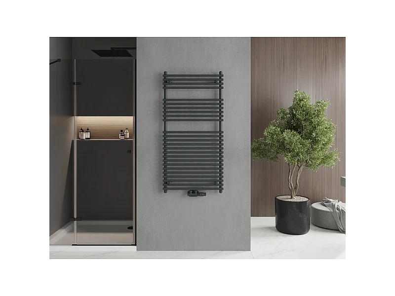 Mexen Sol radiador de casa de banho 1200 x 600 mm, 658 W, antracite - W125-1200-600-00-66