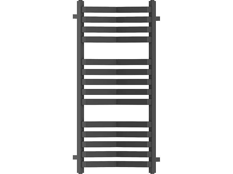 Mexen Loop radiateur de salle de bain d'angle 1000 x 375 mm, 572 W, anthracite - W129-1000-350-00-66