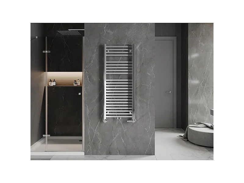 Mexen Pluton badradiator 1200 x 500 mm, 493 W, krom - W106-1200-500-00-01