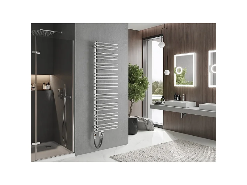 Mexen Neptun elektrischer Heizkörper 1600 x 500 mm, 600 W, Chrom - W101-1600-500-2600-01