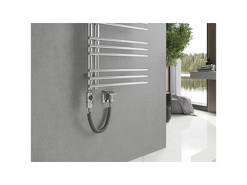 Mexen Neptun elektrischer Heizkörper 1600 x 500 mm, 600 W, Chrom - W101-1600-500-2600-01