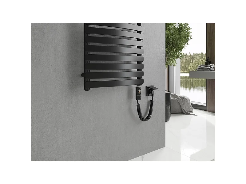 Mexen Bachus radiateur électrique 1200 x 500 mm, 600 W, noir - W109-1200-500-2600-70