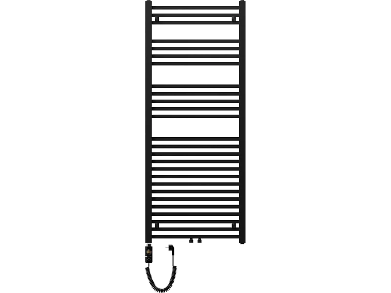 Mexen Pluton radiateur électrique 1450 x 600 mm, 900 W, noir - W106-1450-600-2900-70