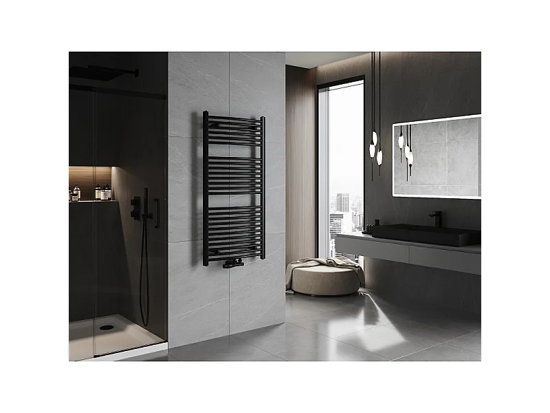 Mexen Ares radiateur de salle de bain 1200 x 600 mm, 620 W, noir - W102-1200-600-00-70