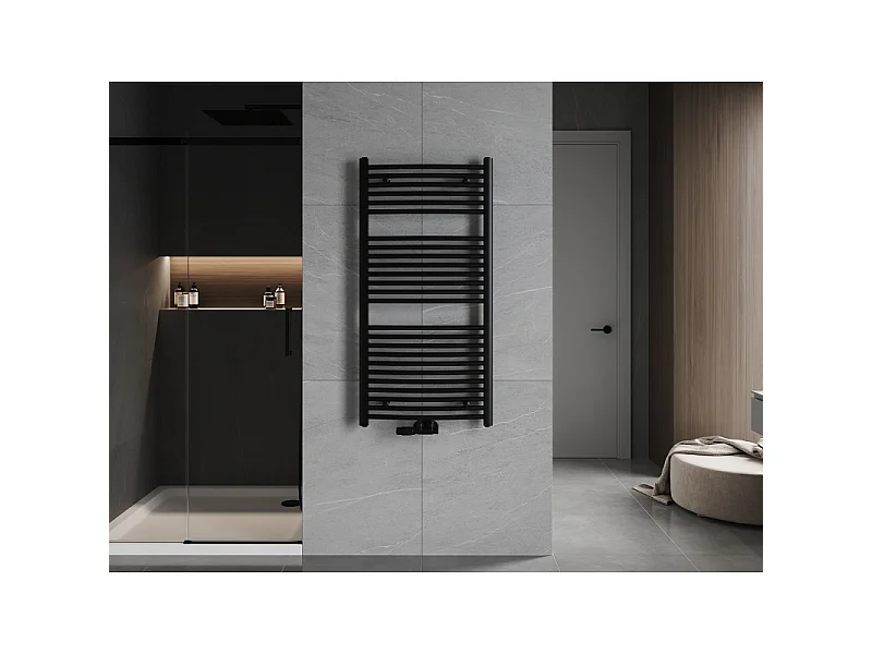 Mexen Ares radiateur de salle de bain 1200 x 600 mm, 620 W, noir - W102-1200-600-00-70