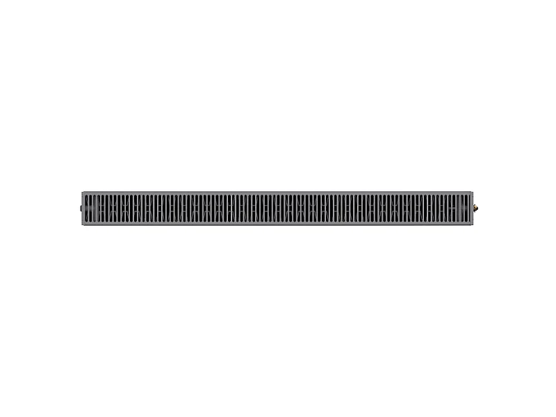 Mexen Flat CVF22 panel radiator 500 x 800 mm, bottom connection, 1092 W, anthracite - W622F-050-080-66