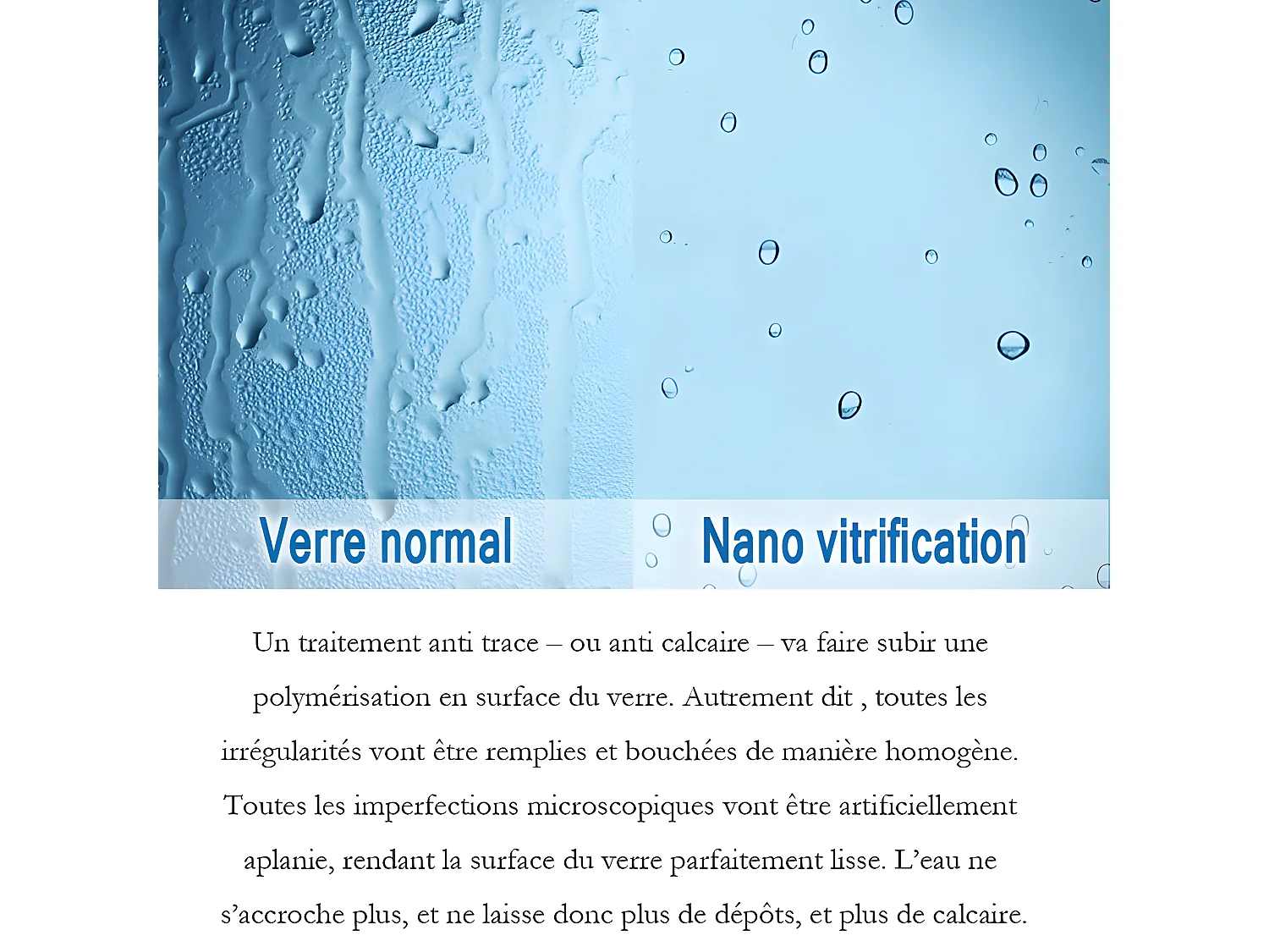 Paroi de douche à l'italienne 140x200cm - 8mm verre trempé sablé - Avec barre de fixation 140cm en carré