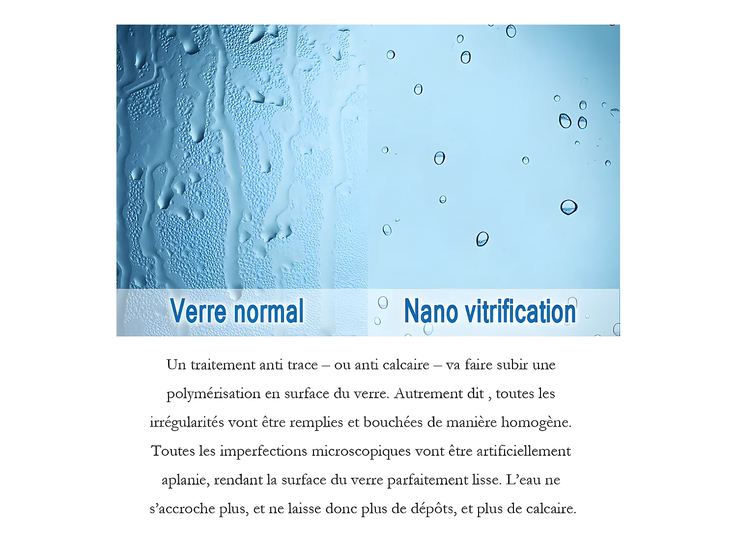 Paroi de douche grise 140x200cm à l'italienne avec barre de fixation 90cm Pince renforcée, en 8mm verre trempé anticalcaire