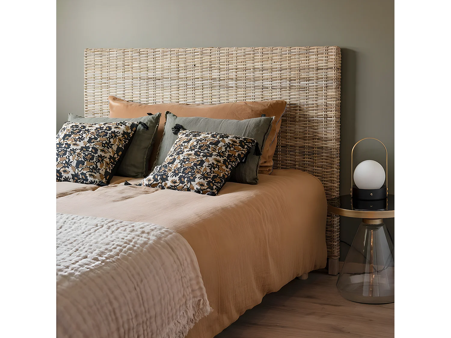 Tête de lit en Kubu 140 cm