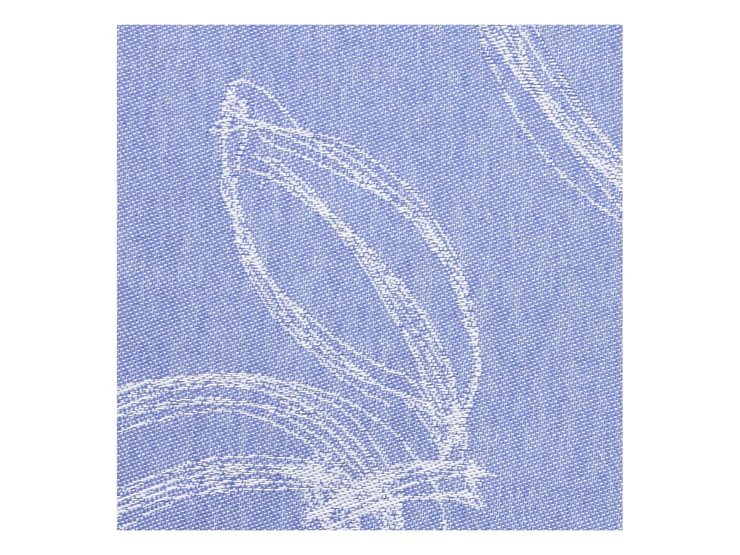 Set de table matelassé 35x50 cm coton LINE Bleu