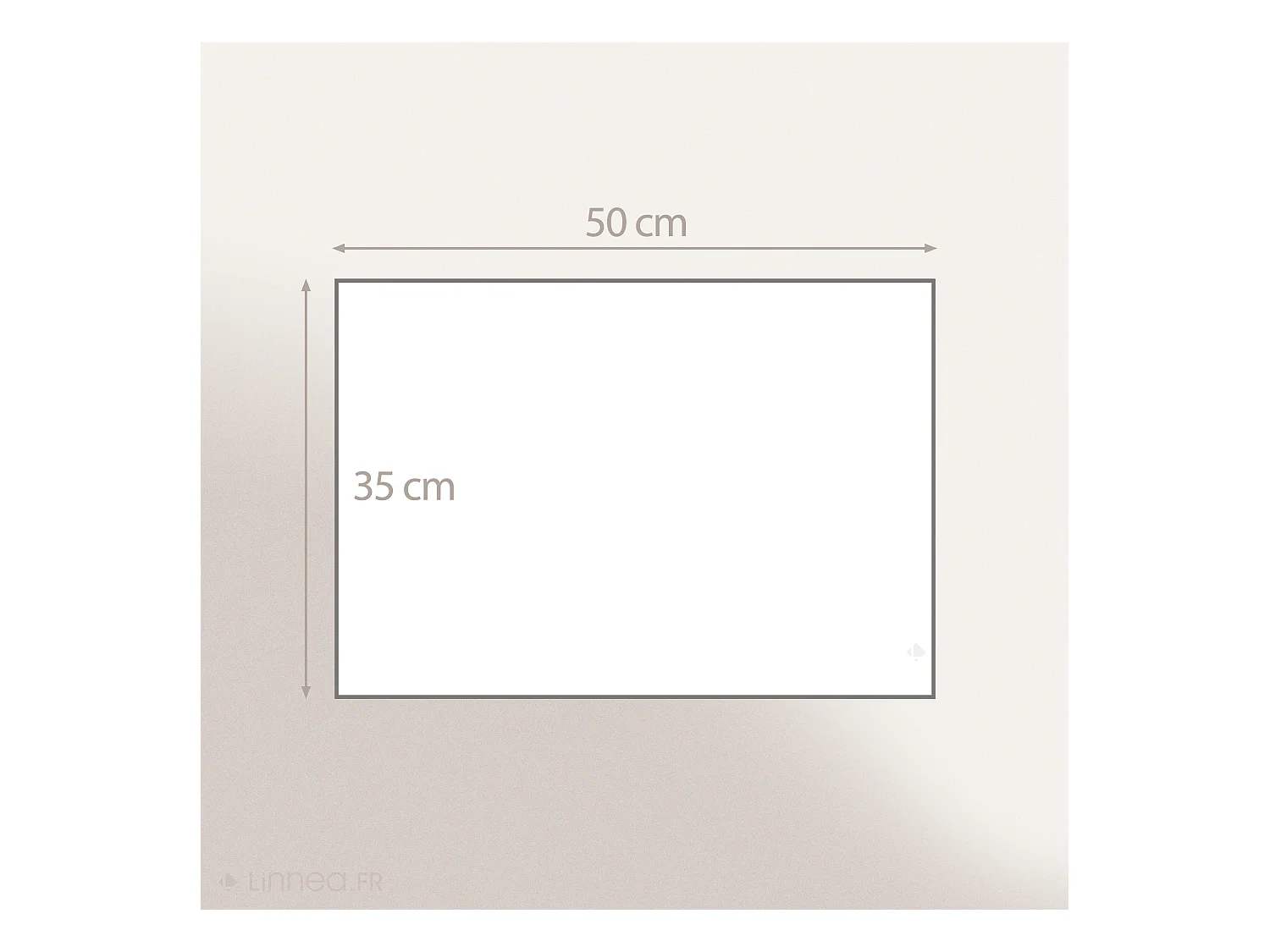 Set de table matelassé 35x50 cm coton LINE Bleu