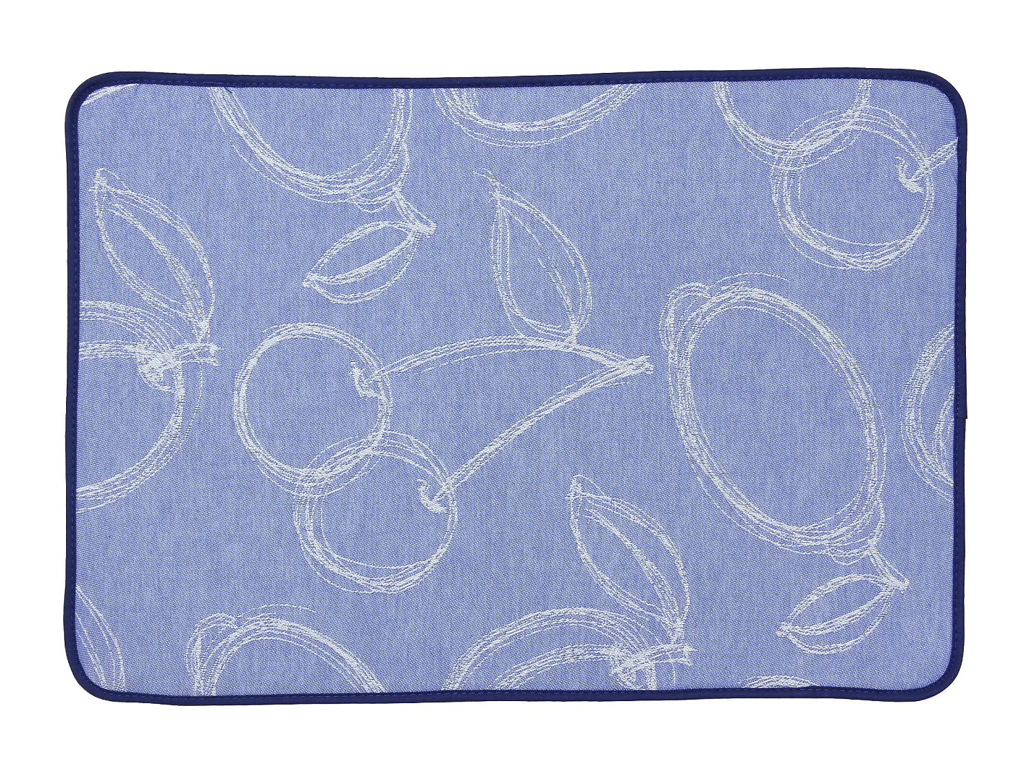 Set de table matelassé 35x50 cm coton LINE Bleu