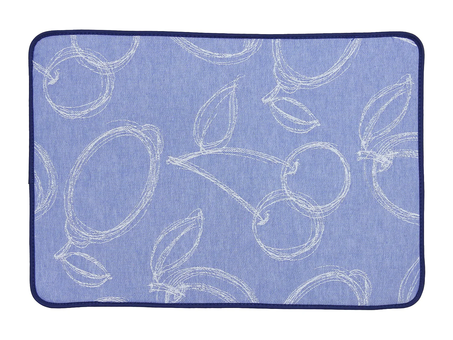 Set de table matelassé 35x50 cm coton LINE Bleu