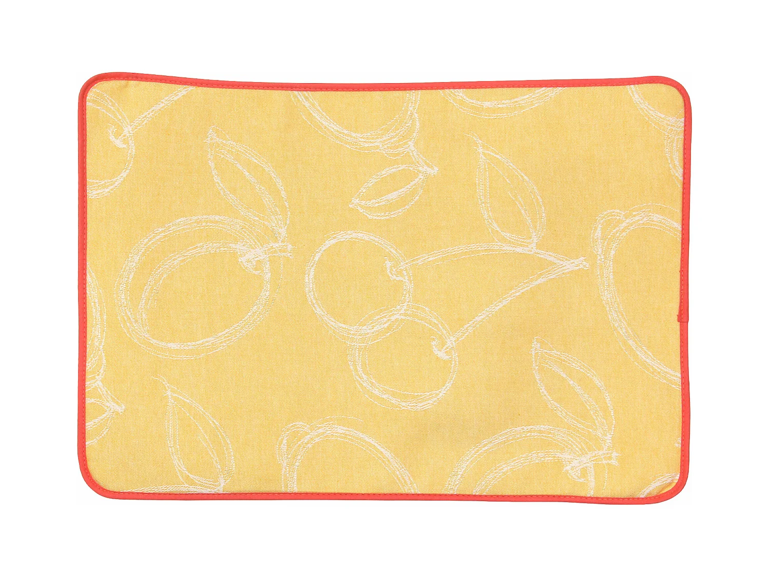 Set de table matelassé 35x50 cm coton LINE Orange
