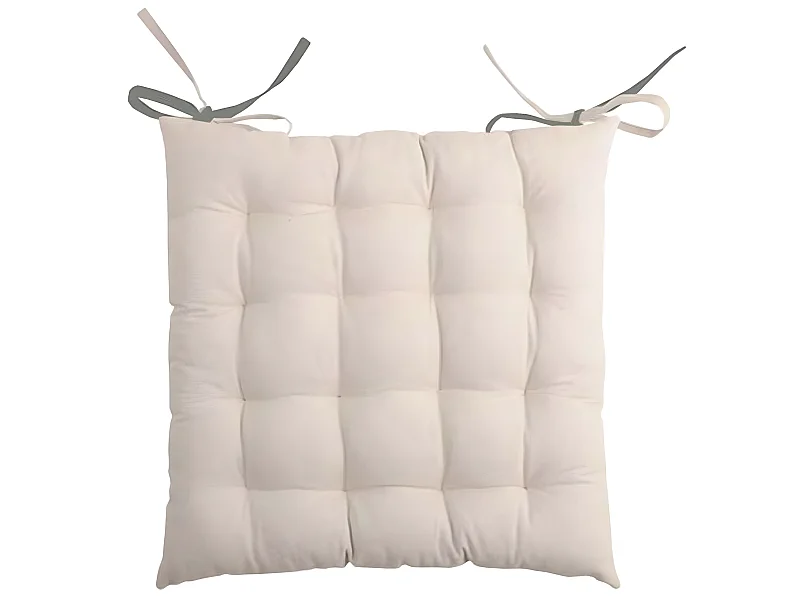 Cojín de silla bicolor