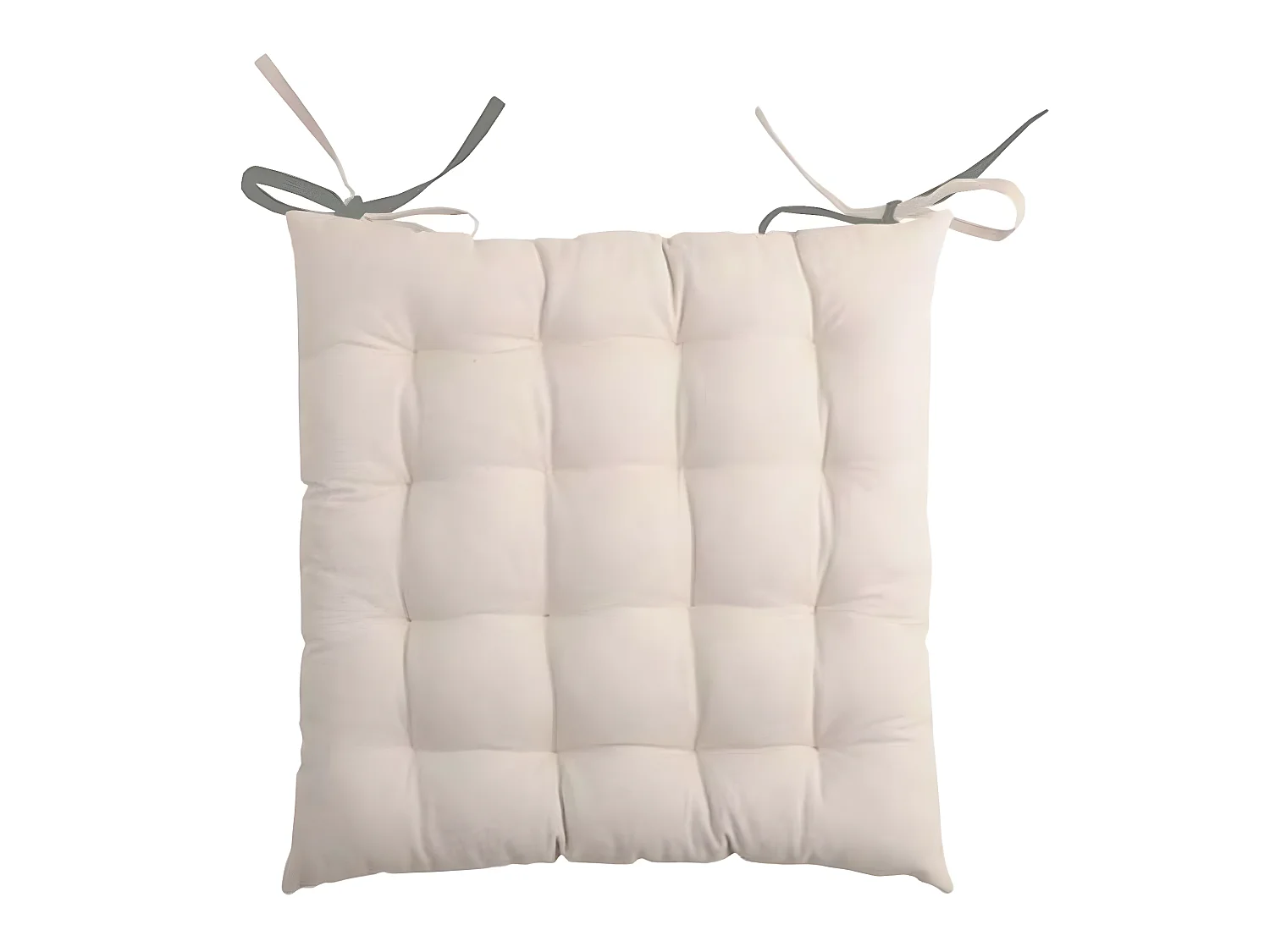 Coussin de chaise 2 faces poudre et souris 40 cm