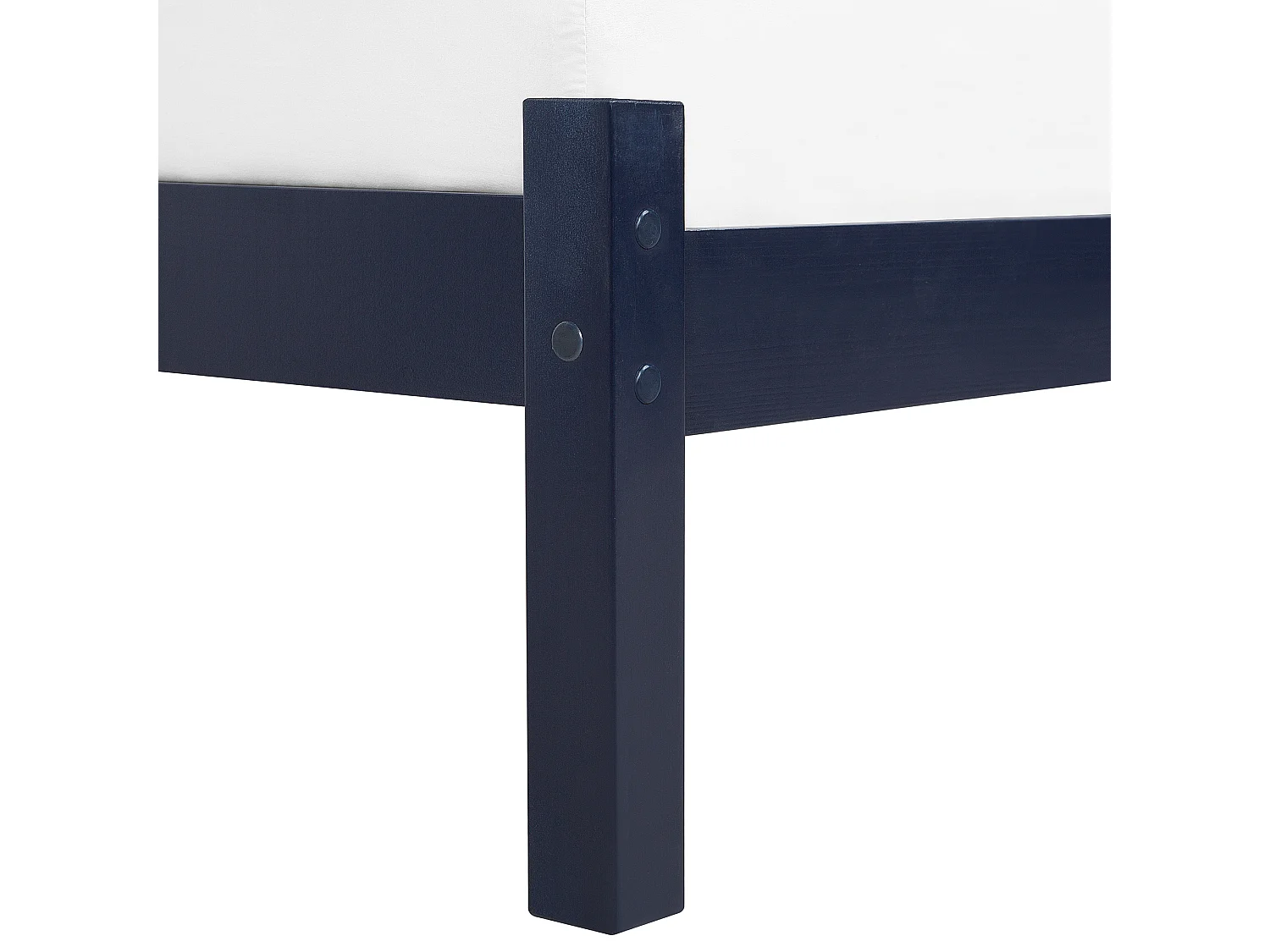 Bed Dennenhout FLORAC 180 x 200 cm Marineblauw