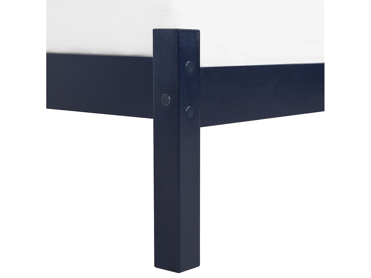 Bed Dennenhout FLORAC 180 x 200 cm Marineblauw