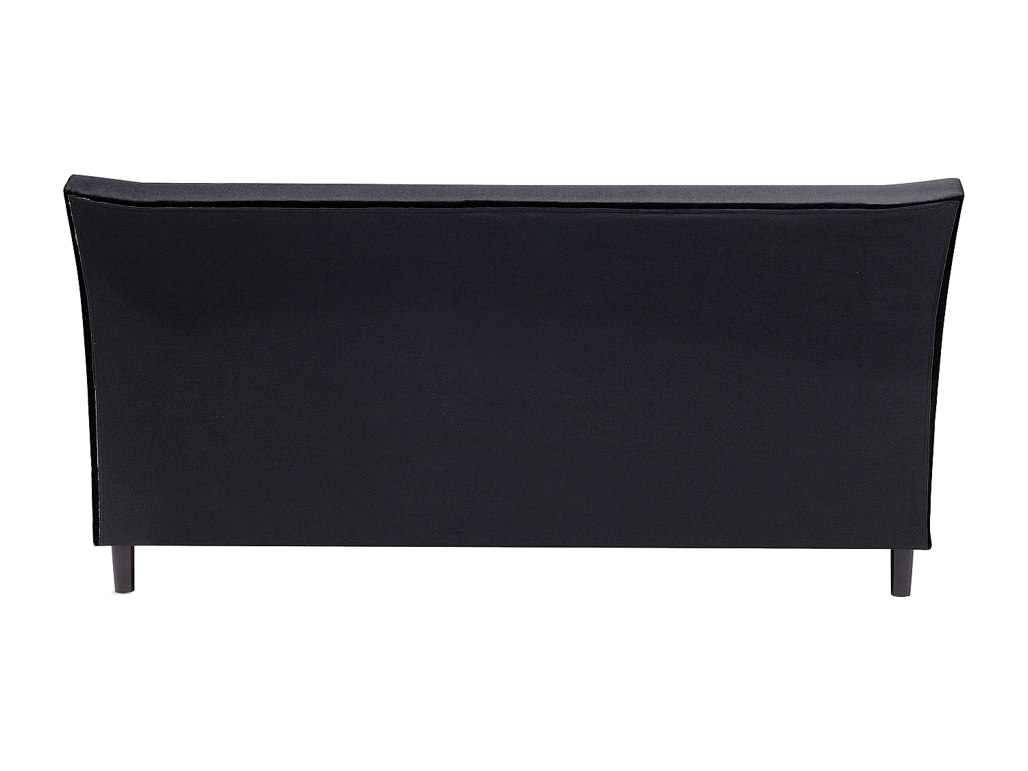 Bed Stof SAVERNE 160 x 200 cm Donkergrijs