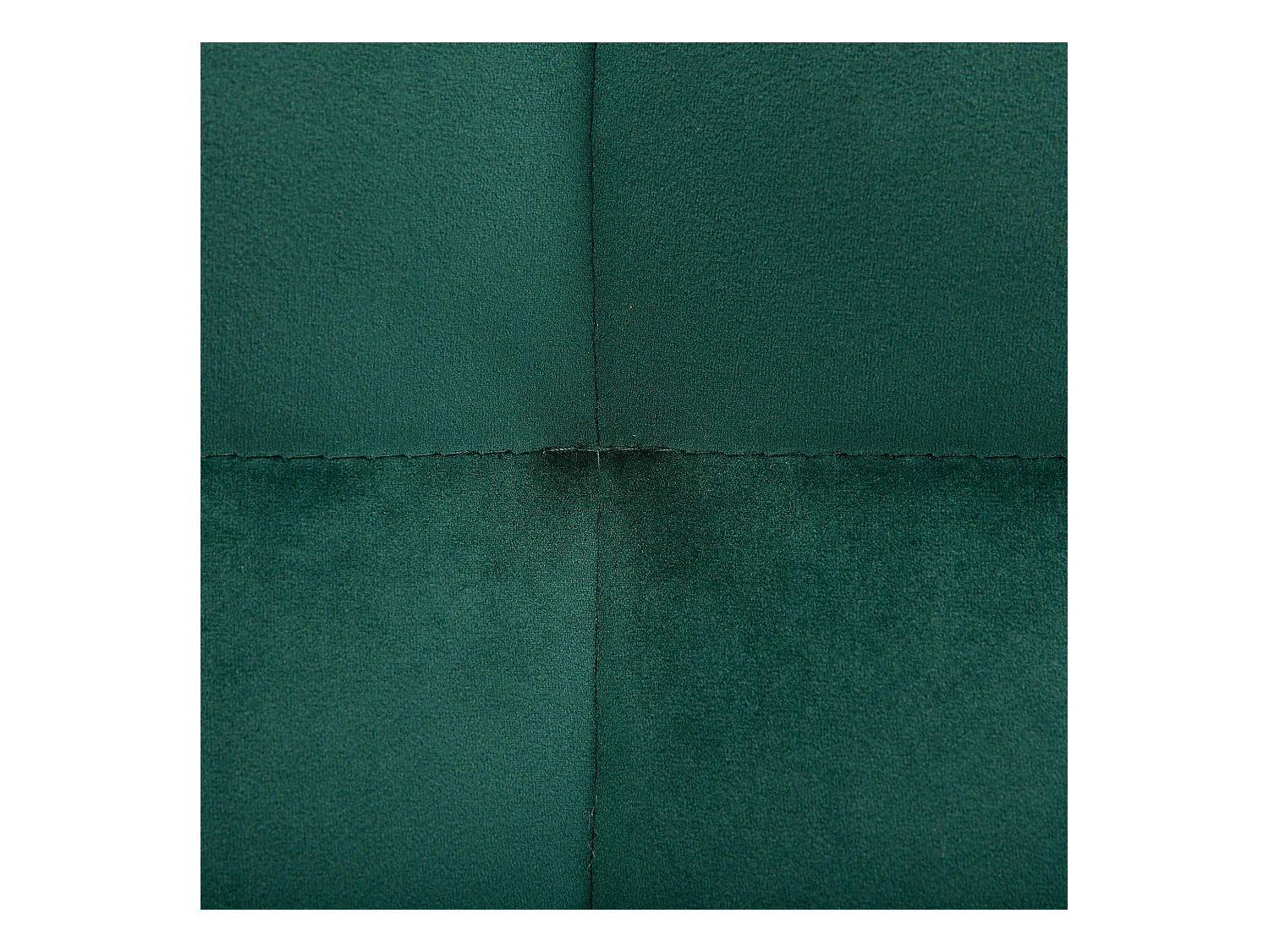 Lit avec sommier Velours SENLIS 160 x 200 cm Vert foncé