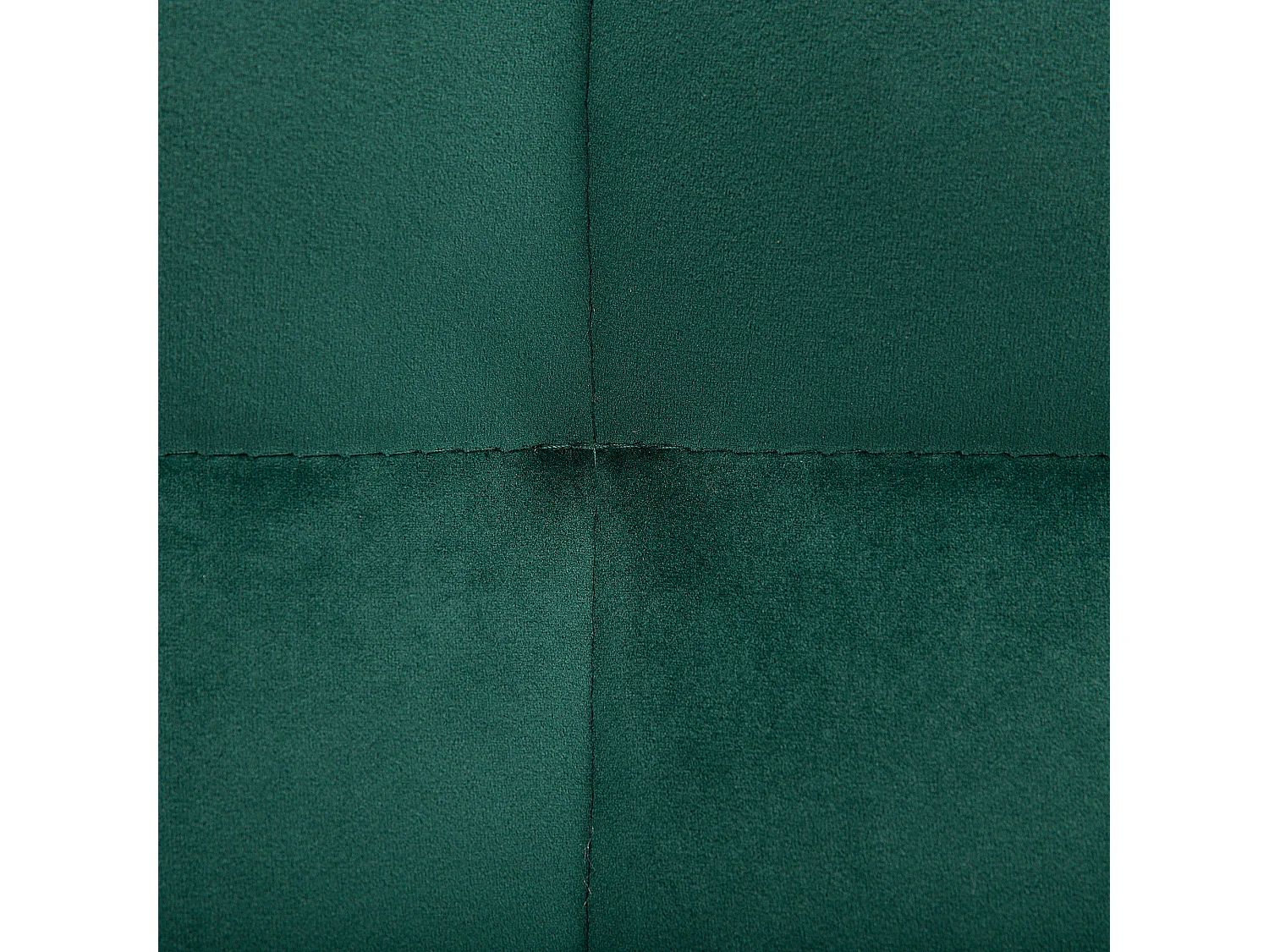 Lit avec sommier Velours SENLIS 160 x 200 cm Vert foncé