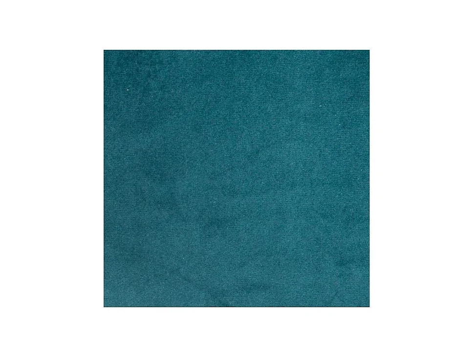 Fauteuil en Velours Bleu et Pieds en métal doré