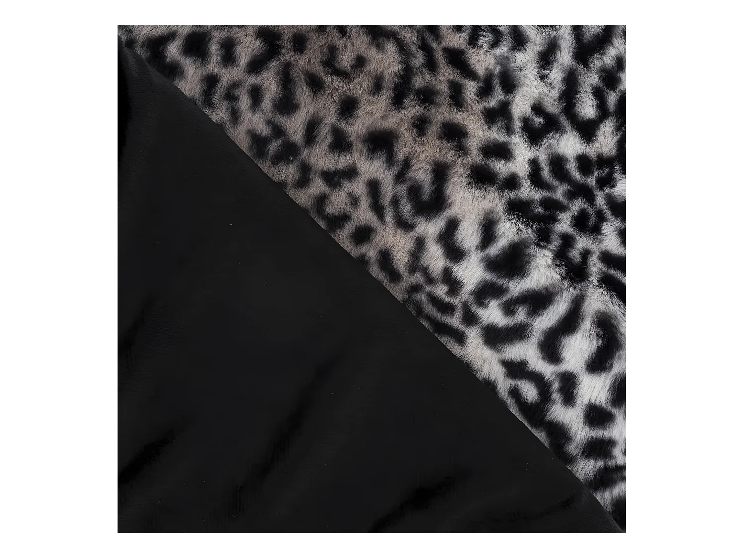 Plaid en Fourrure Léopard 125 x 150 cm