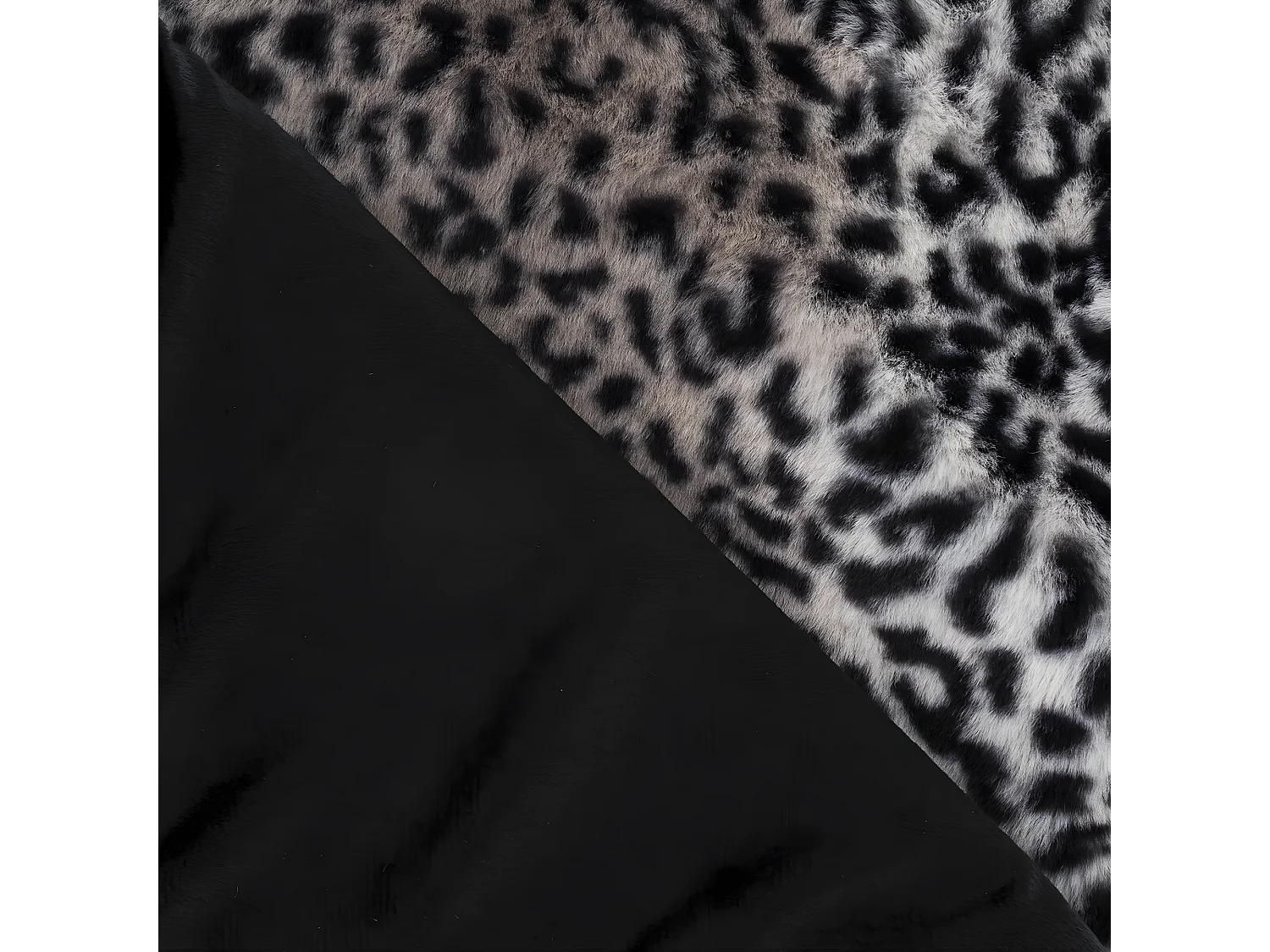 Plaid en Fourrure Léopard 125 x 150 cm