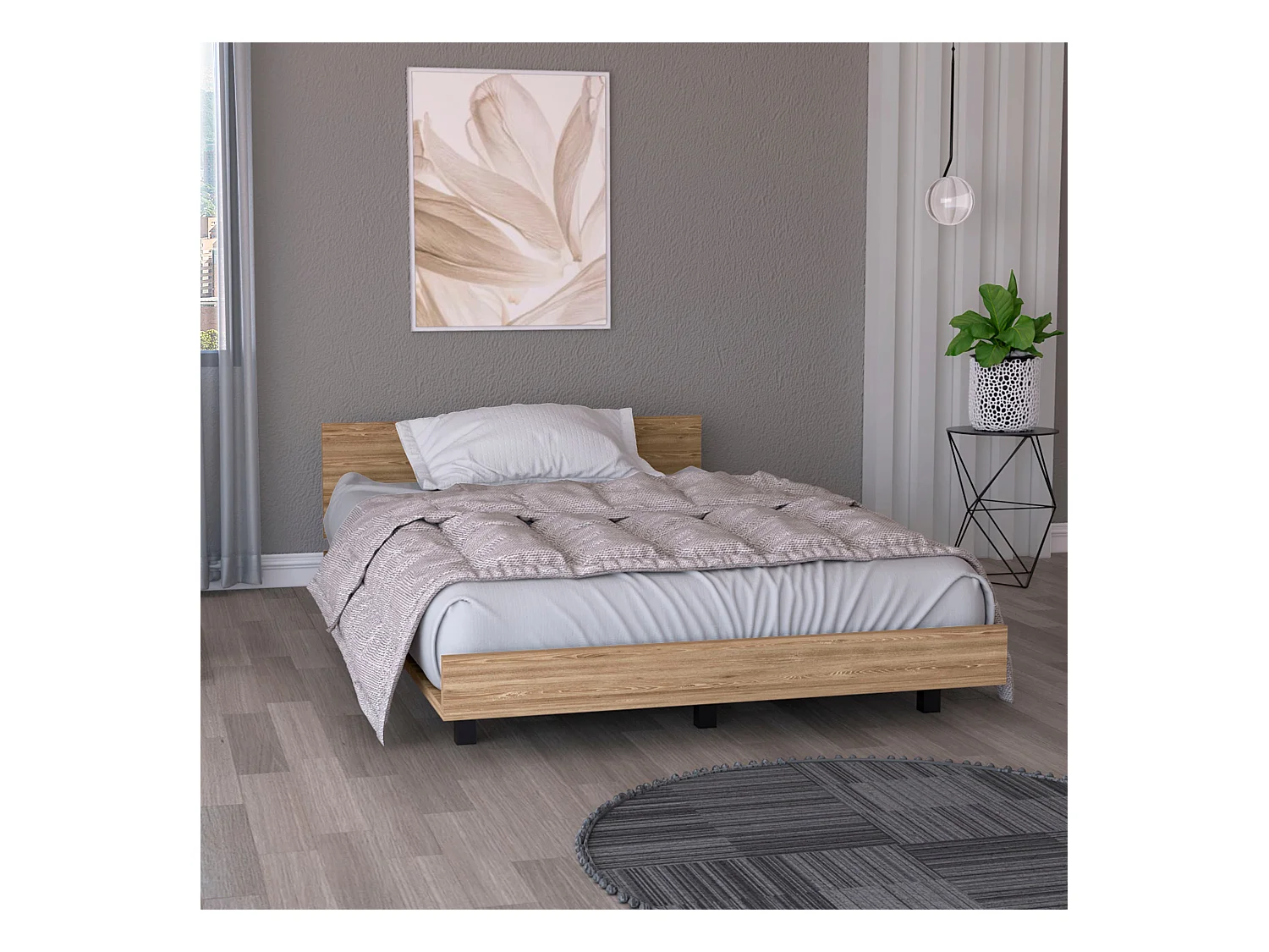 Base letto singolo Kaia, con struttura 51,6CM L X 212,5CM P X 120CM L Miele