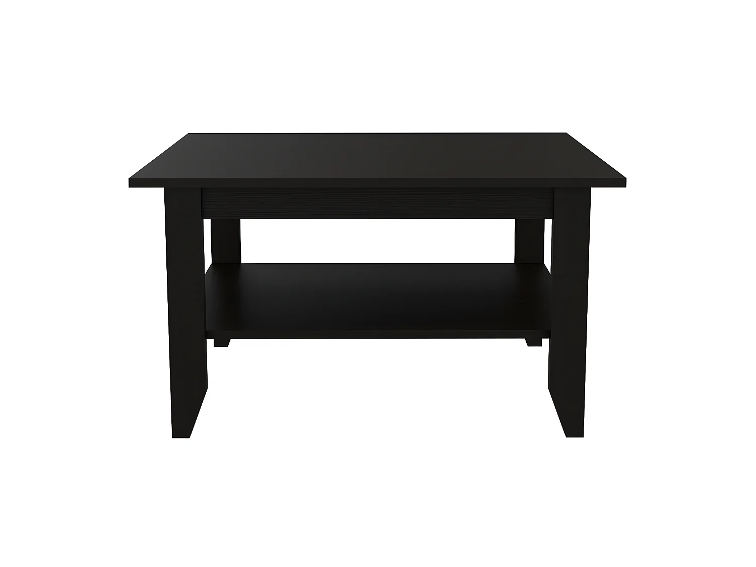 Tavolino Essential, con ripiano 45CM L X 80CM A X 70CM P Nero