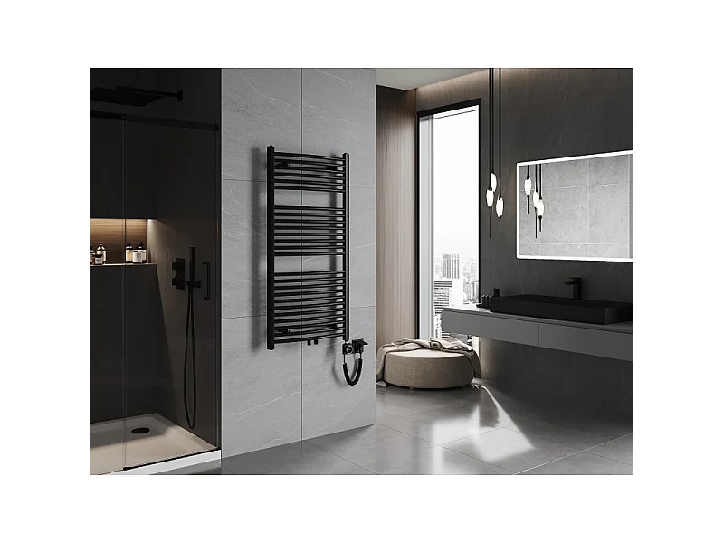 Mexen Ares radiateur électrique 1200 x 600 mm, 600 W, noir - W102-1200-600-6600-70