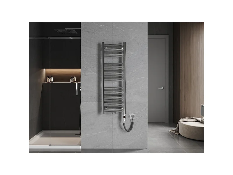 Mexen Ares radiateur électrique 1200 x 400 mm, 300 W, chrome - W102-1200-400-2300-01