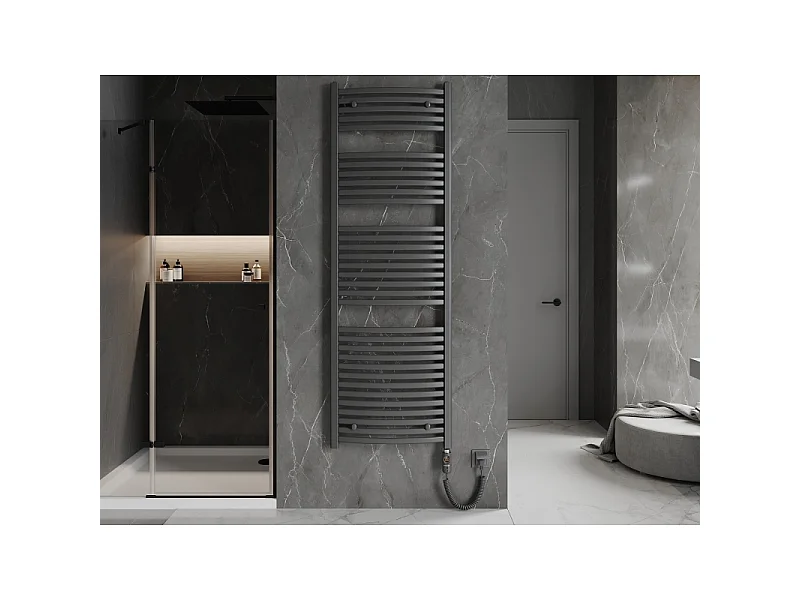 Mexen Helios radiateur électrique 1800 x 600 mm, 900 W, anthracite - W103-1800-600-2900-66