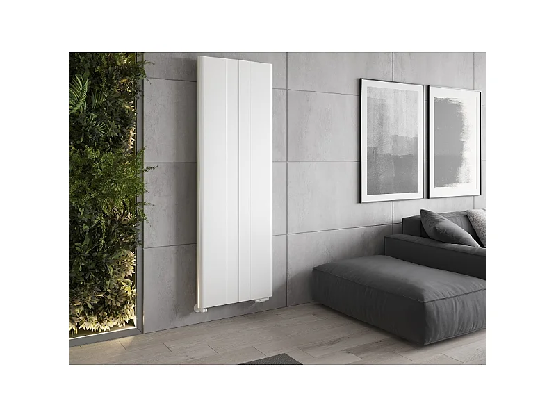 Mexen VR20SL Radiador de placa Line 1800 x 500 mm, ligação inferior central, 1090 W, branco - W6-180-050-00