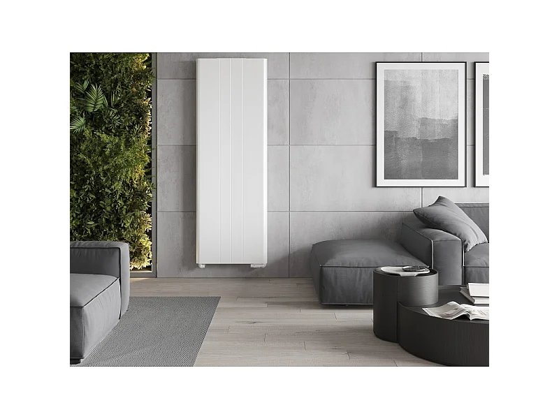 Mexen VR20SL Radiador de placa Line 1800 x 500 mm, ligação inferior central, 1090 W, branco - W6-180-050-00