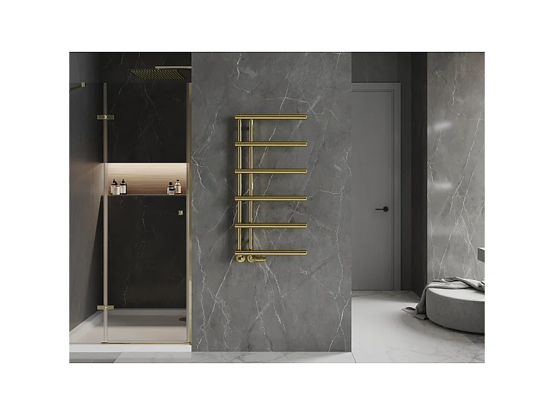 Mexen Jukon radiateur de salle de bain décoratif 988 x 500 mm, 246 W, doré - W116-0988-500-00-50