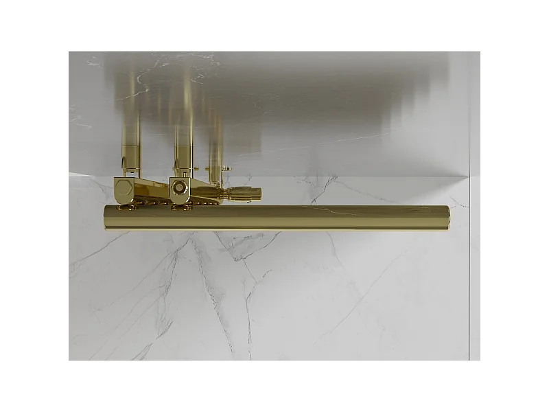 Mexen Jukon radiateur de salle de bain décoratif 988 x 500 mm, 246 W, doré - W116-0988-500-00-50