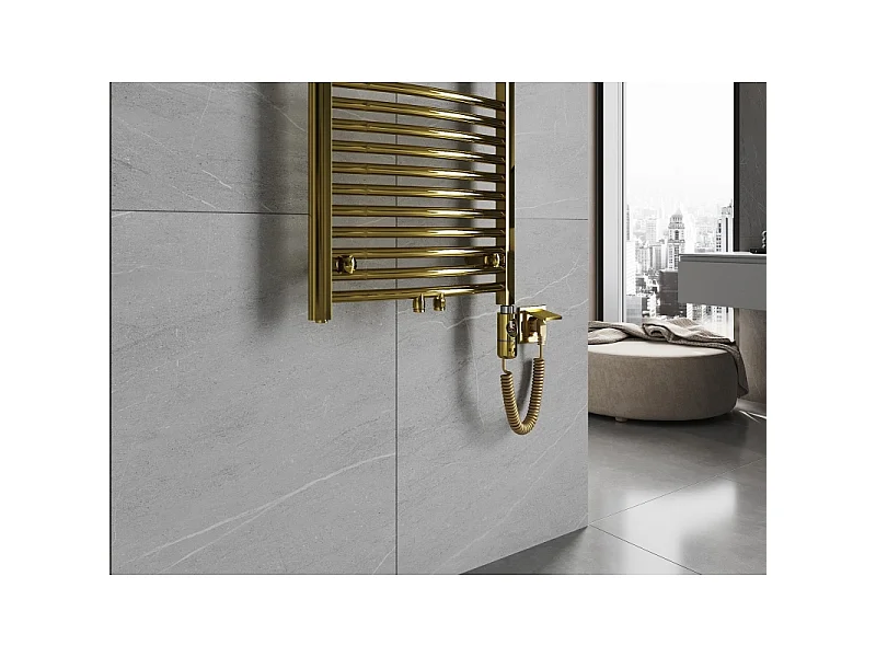 Mexen Ares radiateur électrique 700 x 400 mm, 300 W, doré - W102-0700-400-2300-50