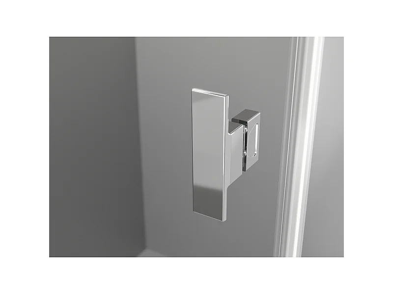 Mexen Mist Duo draaideur douchecabine 105 x 90 cm, transparant, chroom - 8A4-105-090-01-00