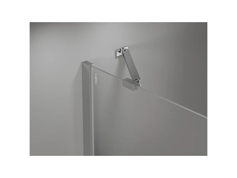 Mexen Mist-H Duo kabina prysznicowa uchylna lewa 120 x 85 cm, transparent, chrom - 8A5-120L-085P-01-00