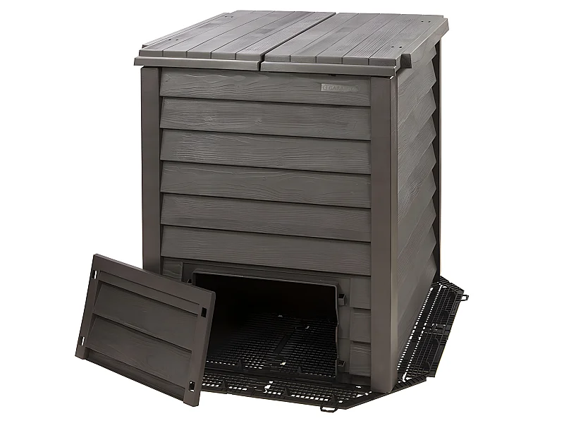 Composteur Thermo Wood  Apparence Bois 400l