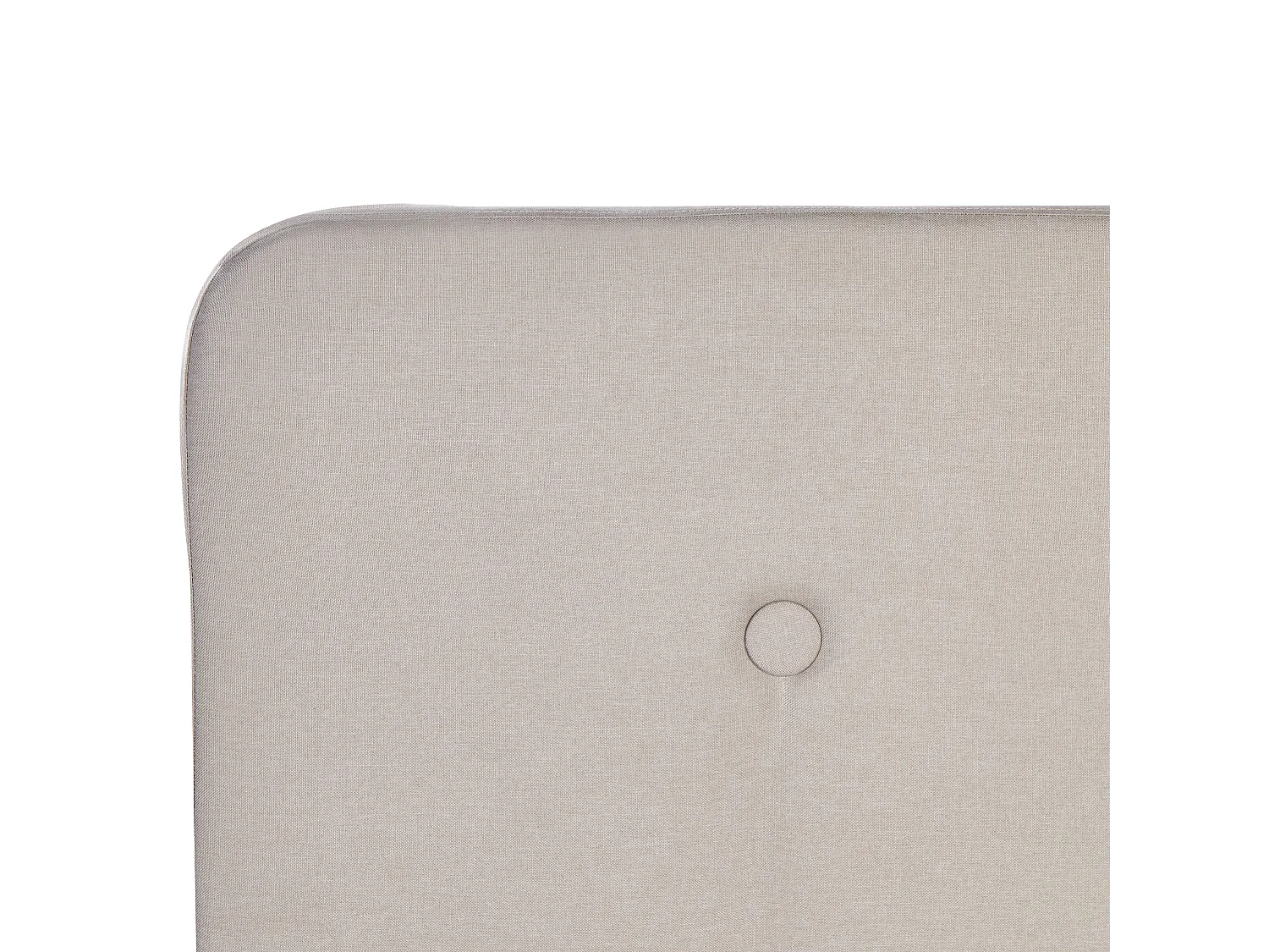 Letto Tessuto RENNES 140 x 200 cm Beige chiaro