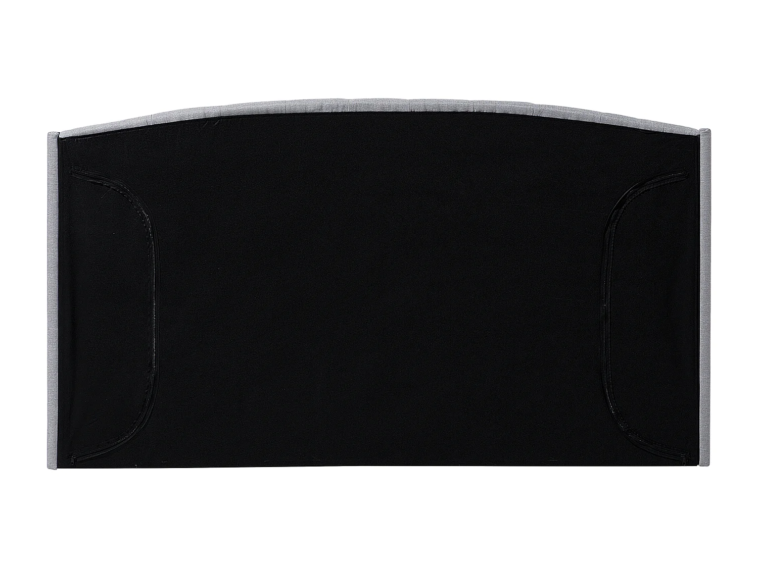 Bed Stof BORDEAUX 180 x 200 cm Lichtgrijs