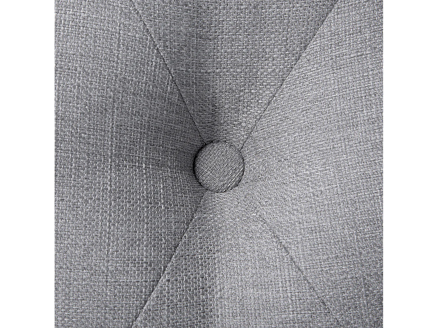 Bett Polsterbett hellgrau mit Lattenrost 180x200 cm Bettgestell Leinenoptik Bordeaux